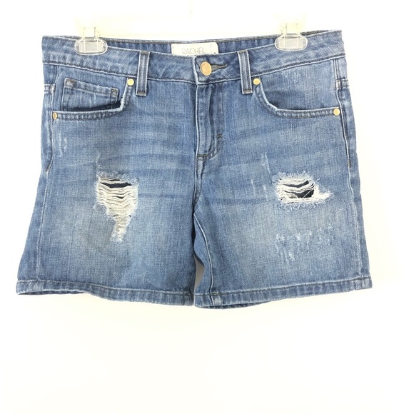 RACHEL Rachel Roy Size 26 Distressed Jean Shorts - Picture 1 of 3